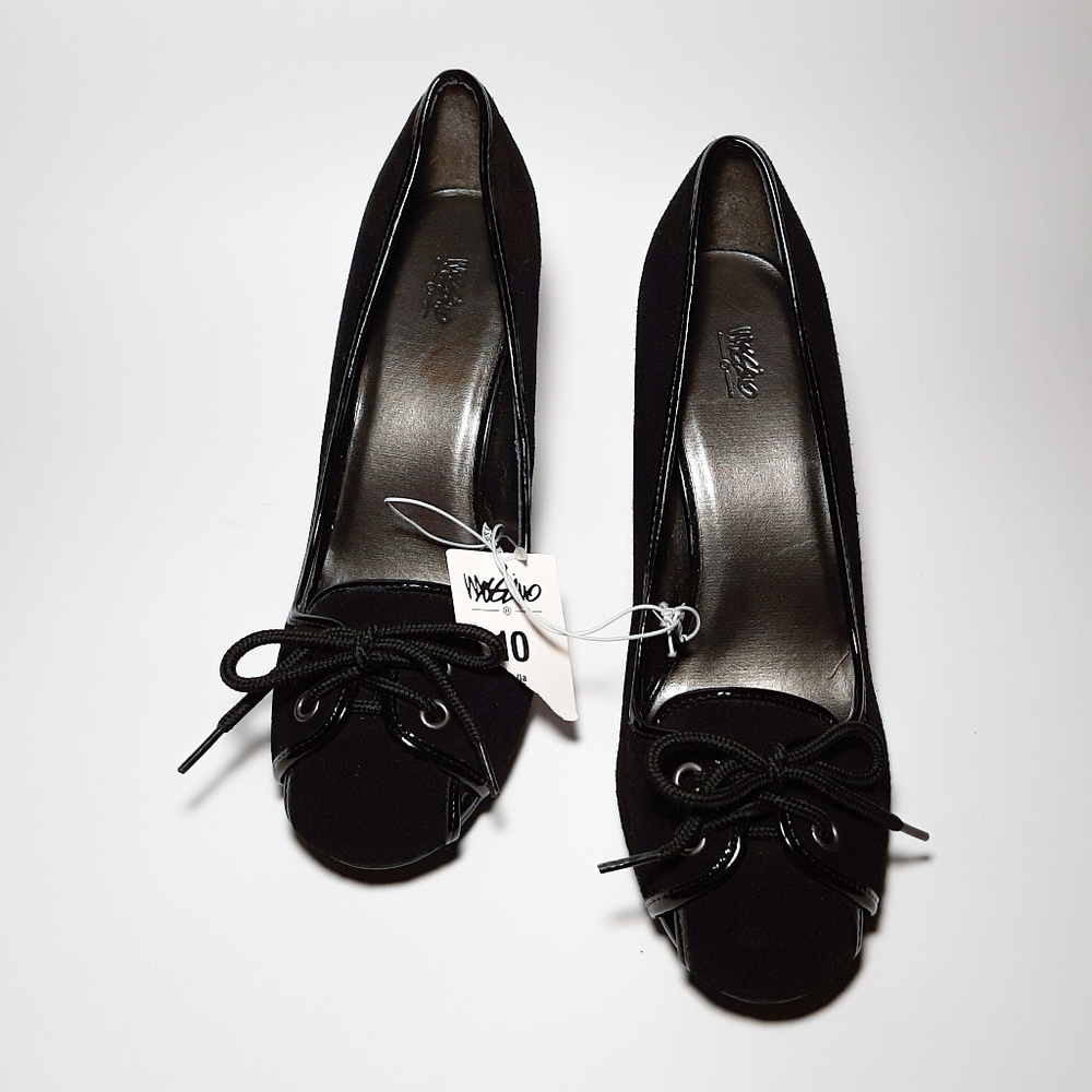 Suede Mossimo Chunky High Heels!